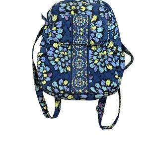 Vera Bradley Blue Floral Backpack